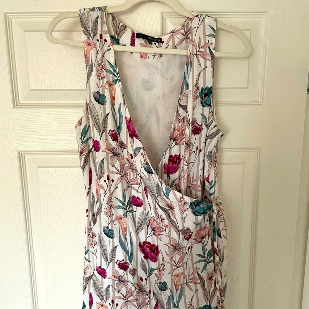 Skort Floral Romper